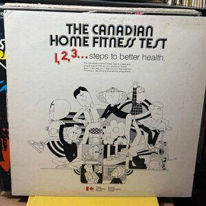 The Fit Kit: The Canadian Home Fitness Test Vinyl Record VG+ AB129